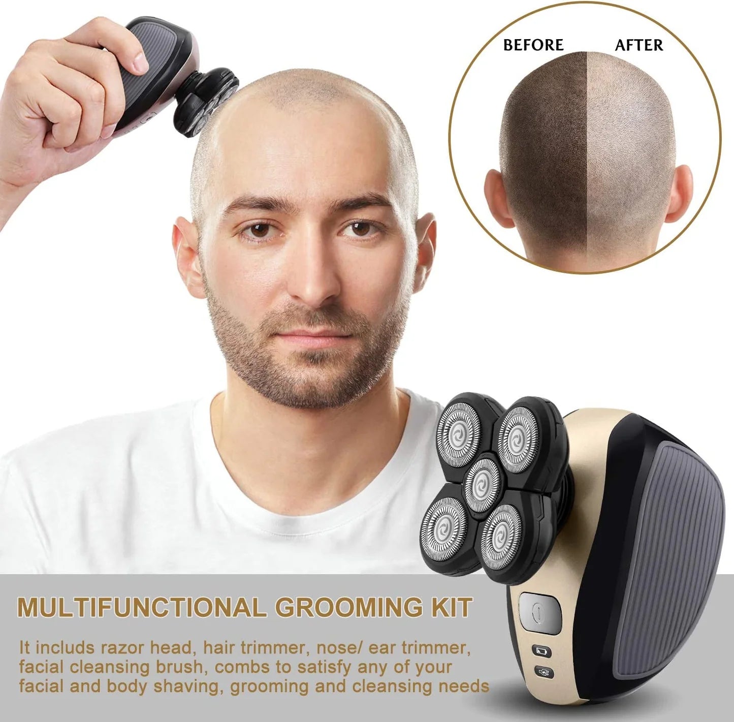 Smart Shaver Pro: Must Have Shaver For Bald Guys