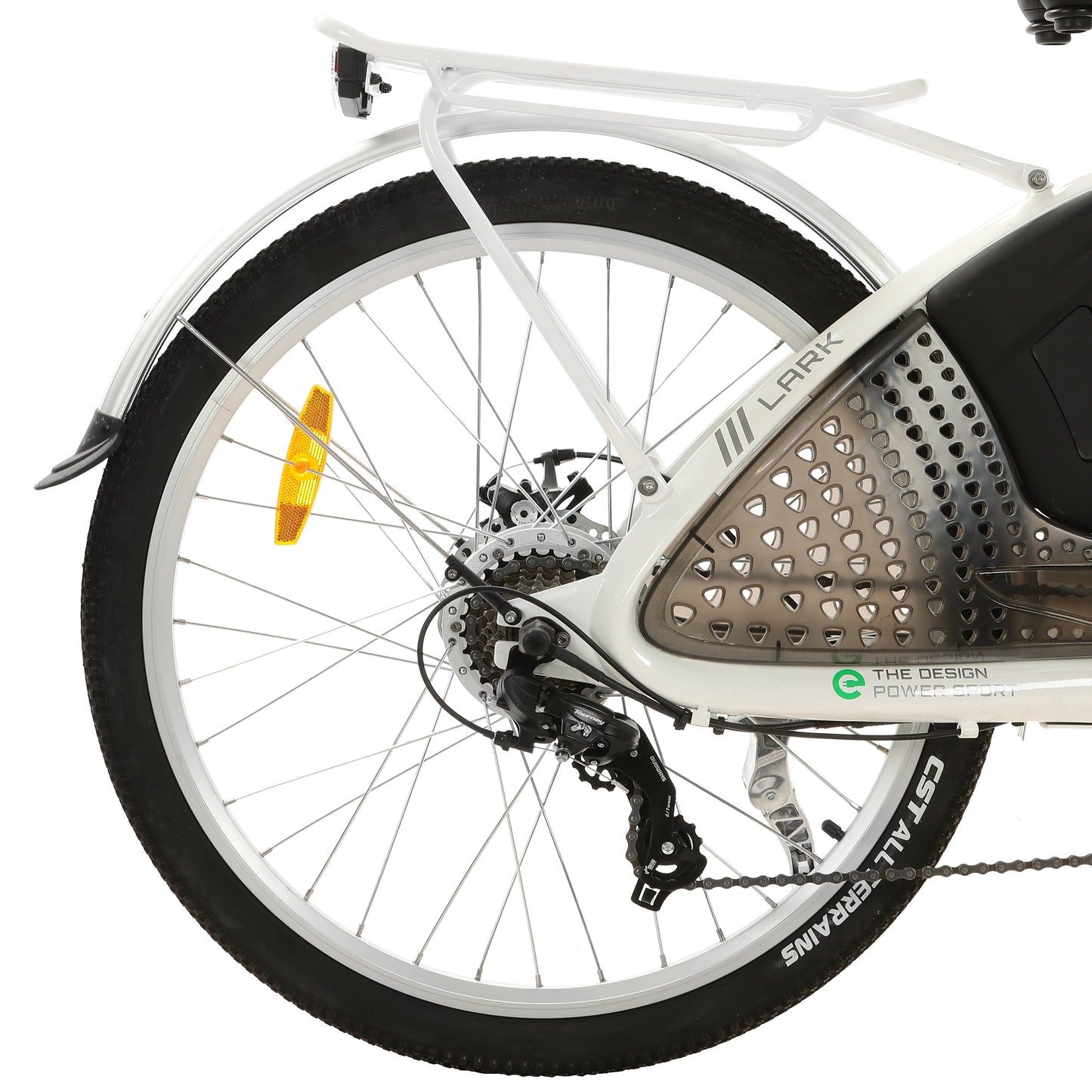 Ecotric City Cruiser Women's Electric Bike, Lark, LCD