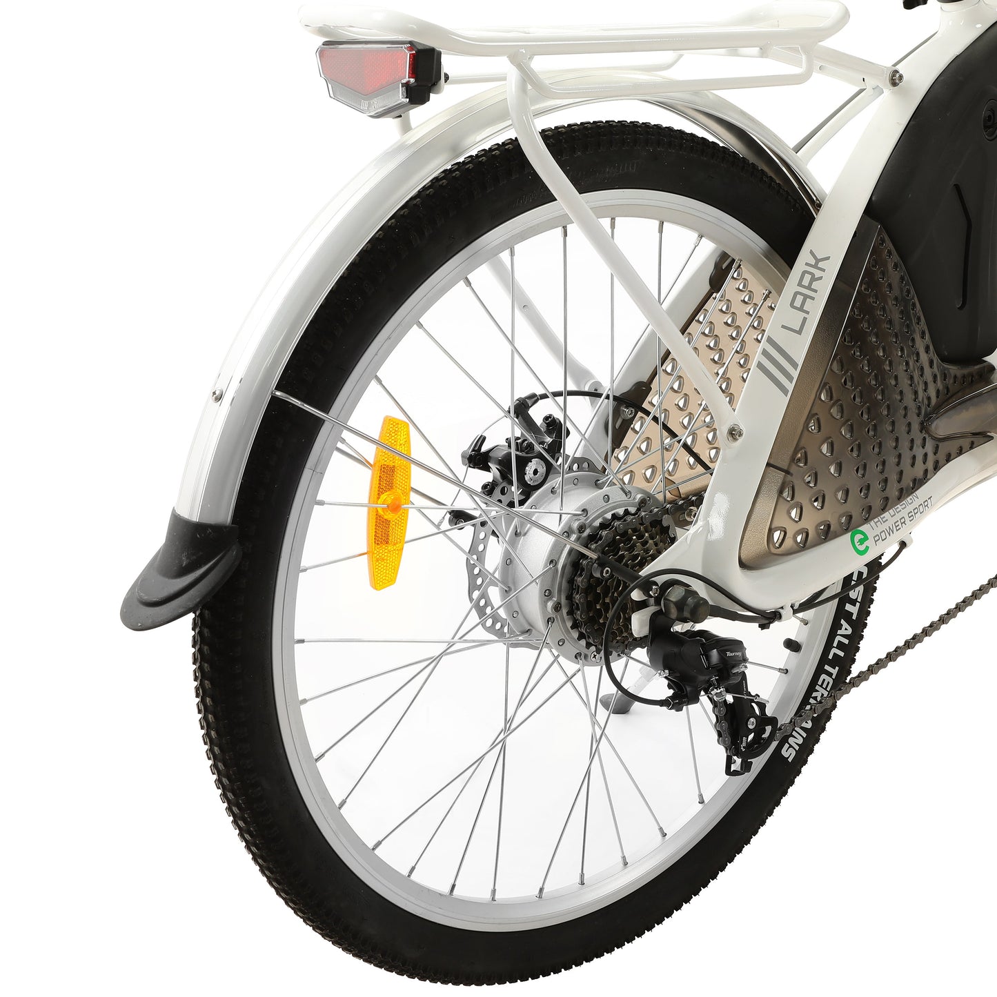 Ecotric City Cruiser Women's Electric Bike, Lark, LCD