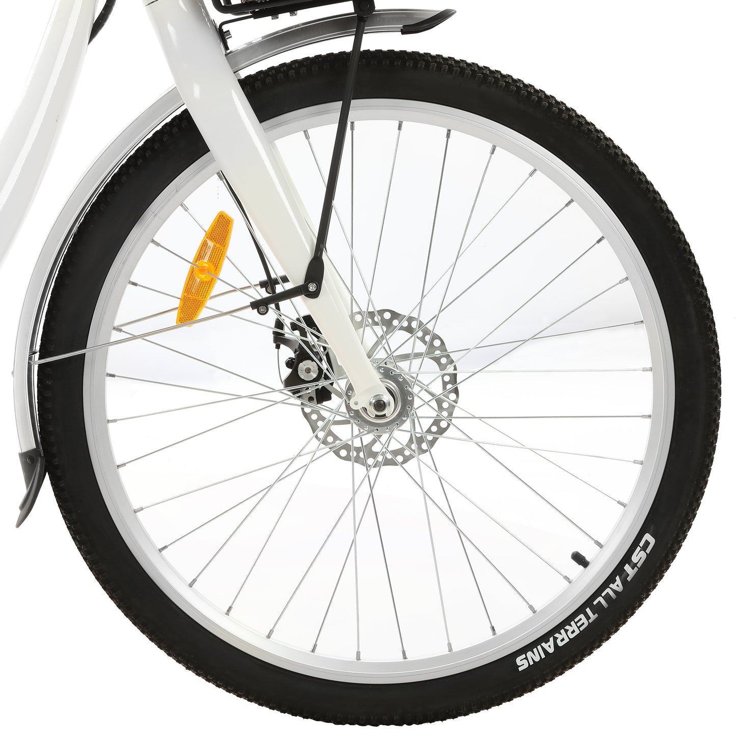 Ecotric City Cruiser Women's Electric Bike, Lark, LCD