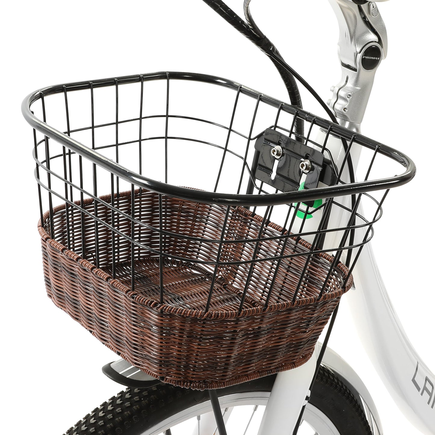 Ecotric City Cruiser Women's Electric Bike, Lark, LCD
