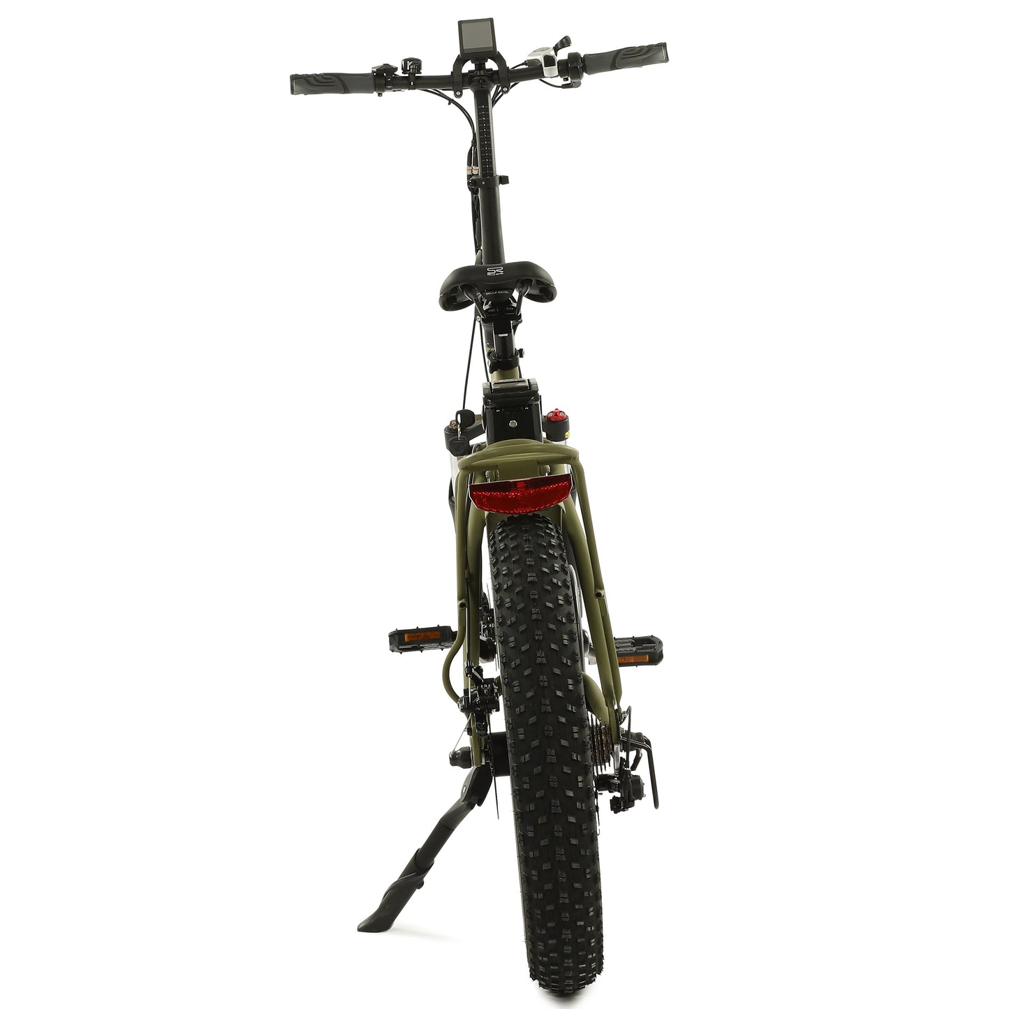 Ecotric Fat Tire Portable & Foldable Electric Bike, Color LCD, 48V