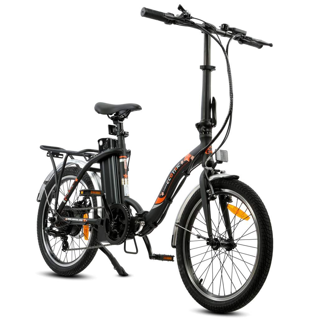Ecotric Portable and Foldable Women's Electric Bike, Starfish 20"