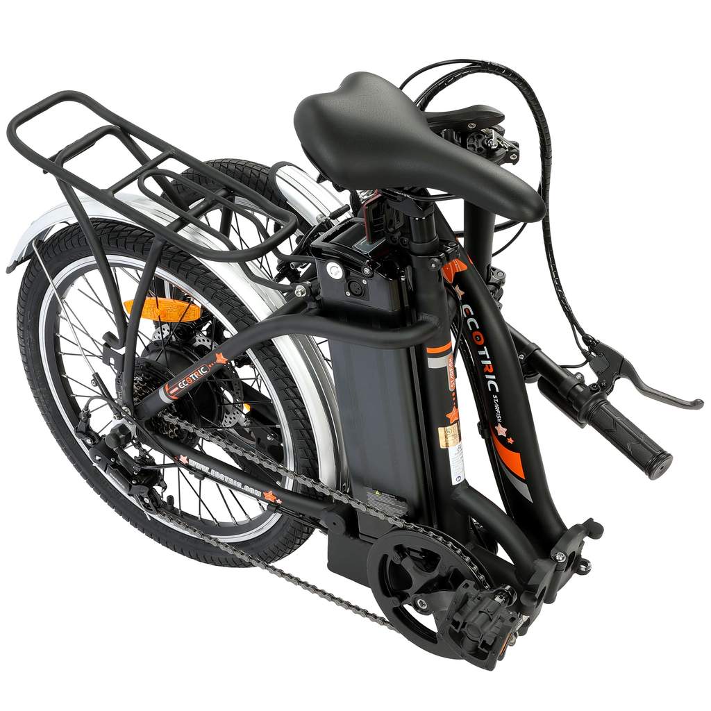 Ecotric Portable and Foldable Women's Electric Bike, Starfish 20"