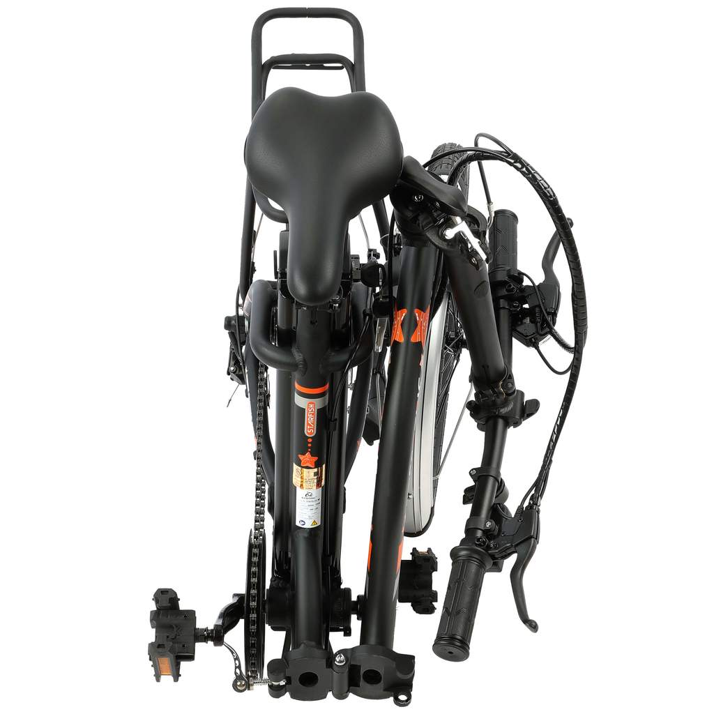 Ecotric Portable and Foldable Women's Electric Bike, Starfish 20"