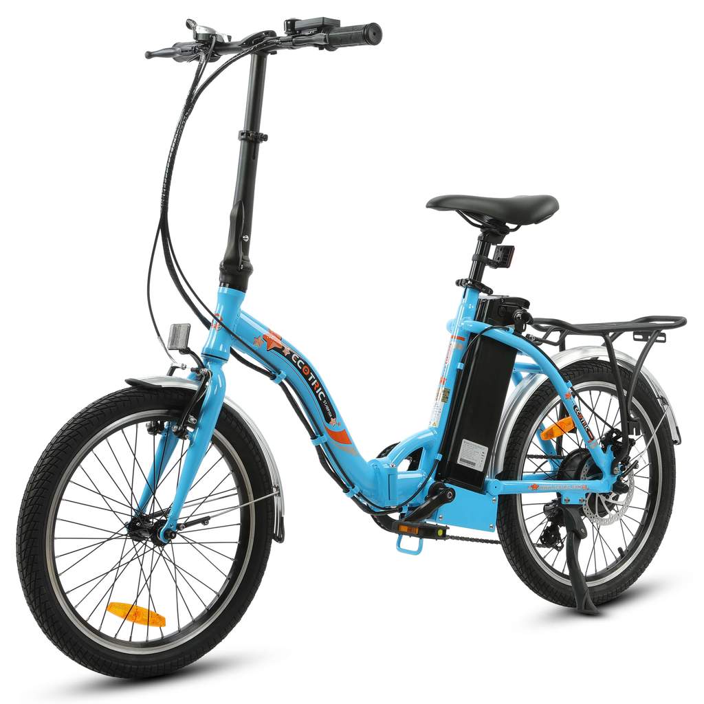 Ecotric Portable and Foldable Women's Electric Bike, Starfish 20"