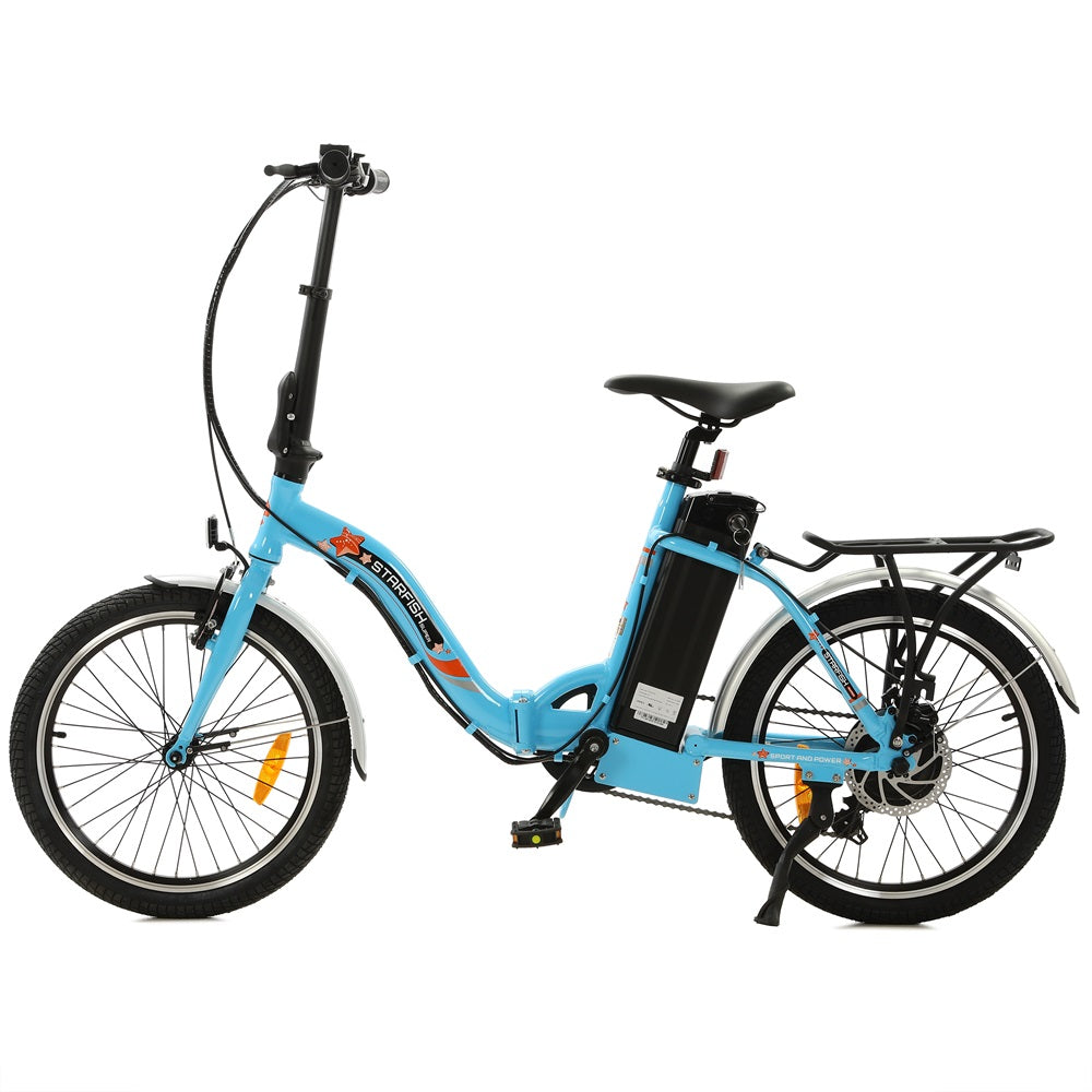 Ecotric Portable and Foldable Women's Electric Bike, Starfish 20"