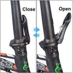 Ecotric Fat Tire Portable & Foldable Electric Bike, Color LCD, 48V