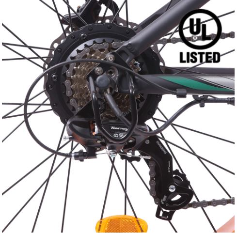 Ecotric Hammer Electric Fat Tire Beach Snow Vintage Bike 48V 750W