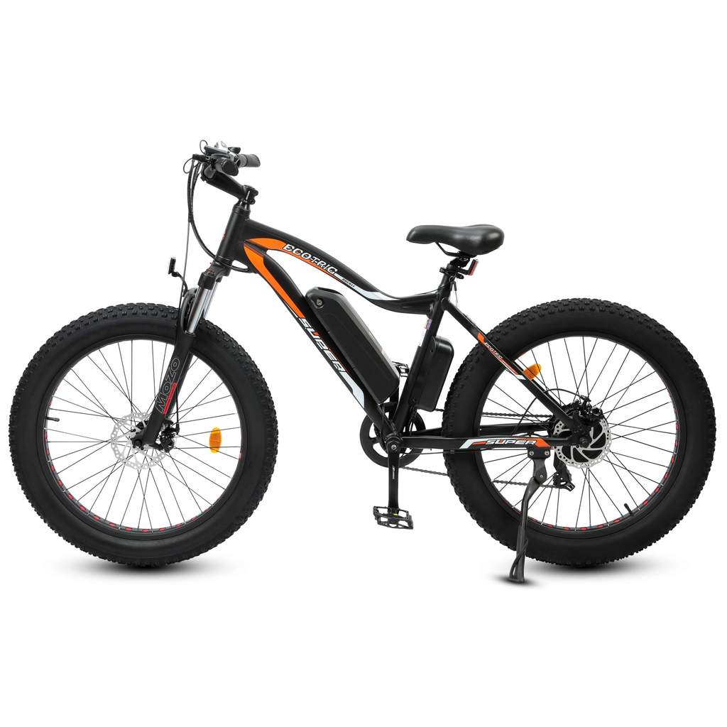 Ecotric Rocket Fat Tire Beach Snow Electric Bike UL Certified