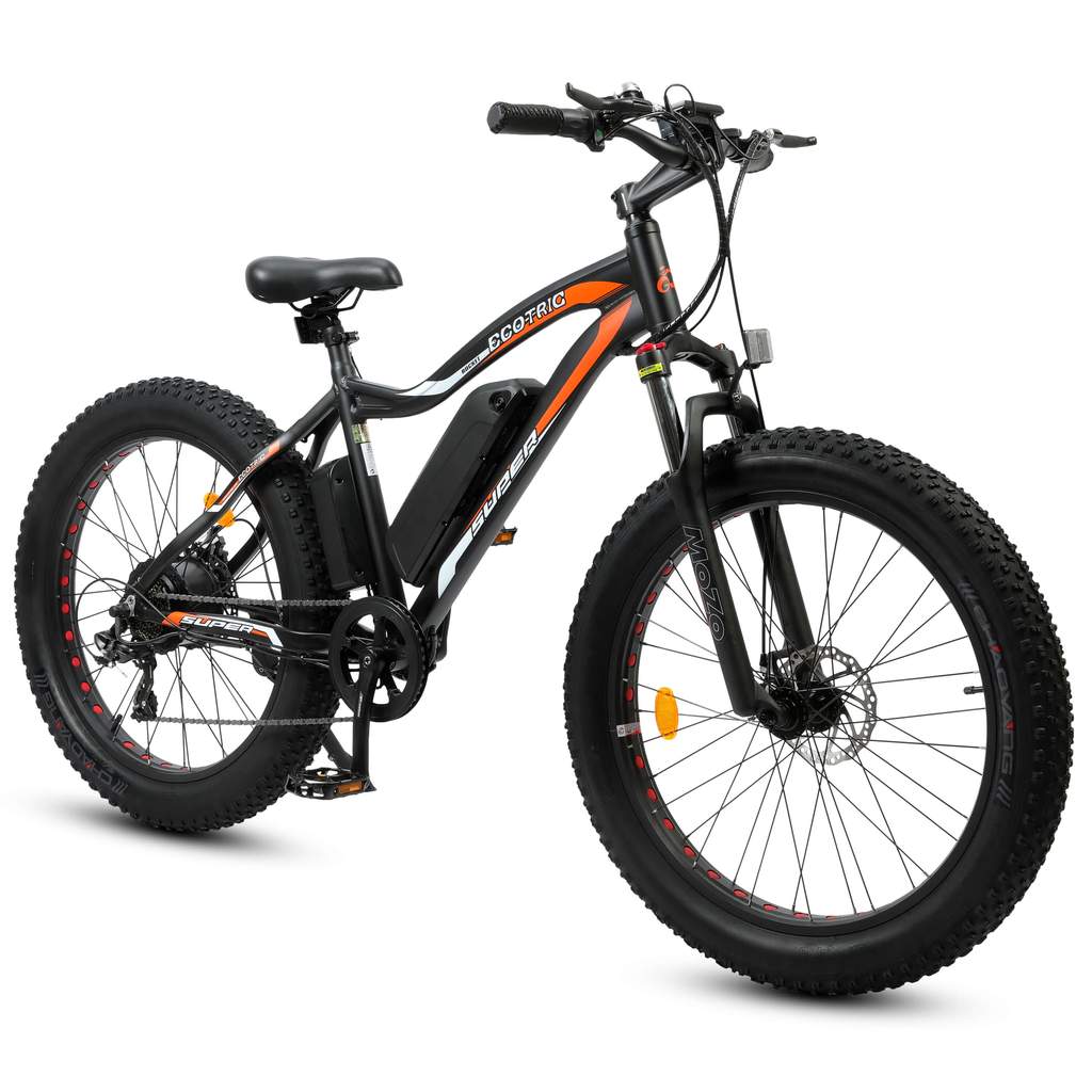 Ecotric Rocket Fat Tire Beach Snow Electric Bike UL Certified