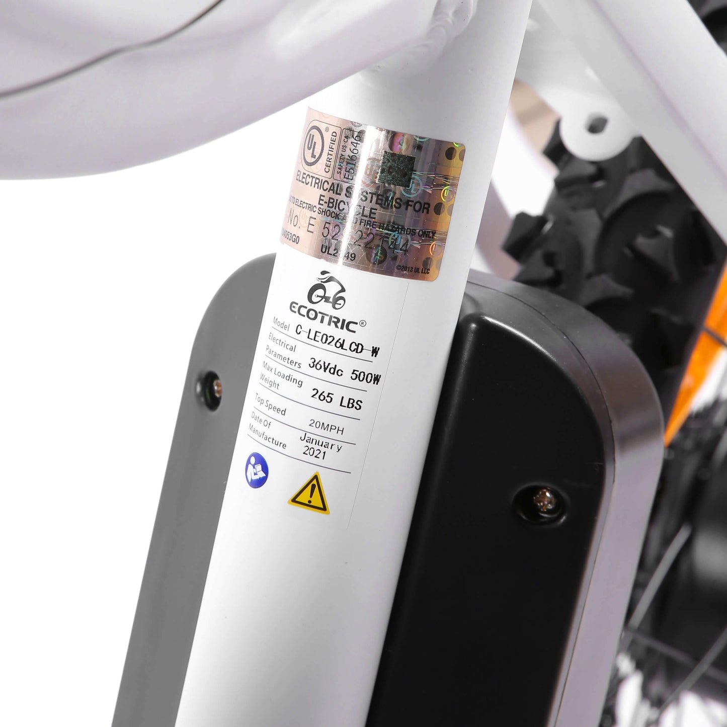 Ecotric Leopard Electric Mountain Bike - UL Certified