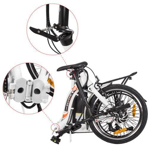 Folding Electric Bike Ecotric Starfish Womens Cruiser 350W 36V - electric bike