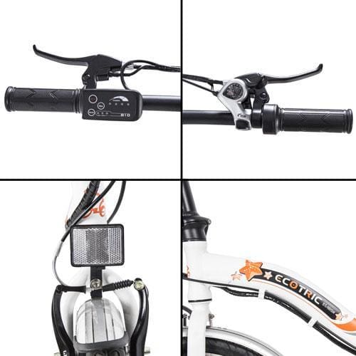 Folding Electric Bike Ecotric Starfish Womens Cruiser 350W 36V - electric bike
