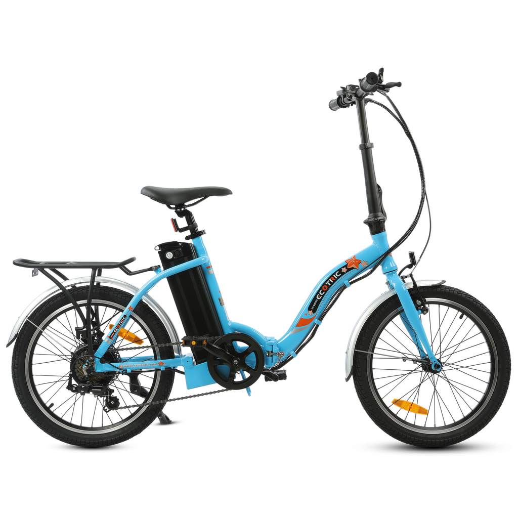 Ecotric Portable and Foldable Women's Electric Bike, Starfish 20"