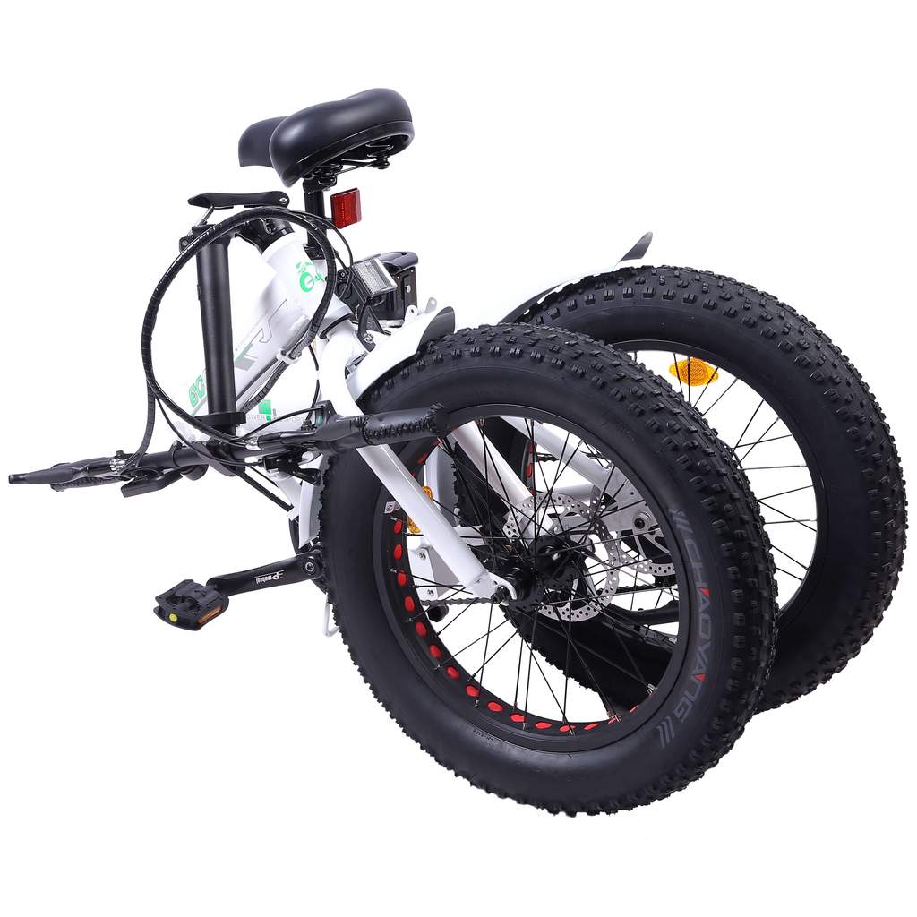 Ecotric Portable & Foldable Fat Tire Electric Bike, UL Certified, 36V 500W