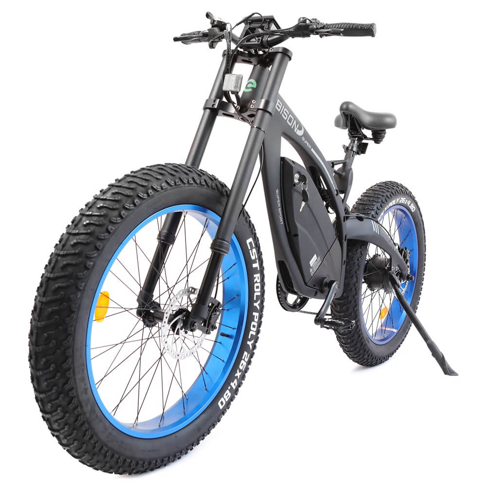 Ecotric Bison Big Fat Tire Electric Mountain Bike
