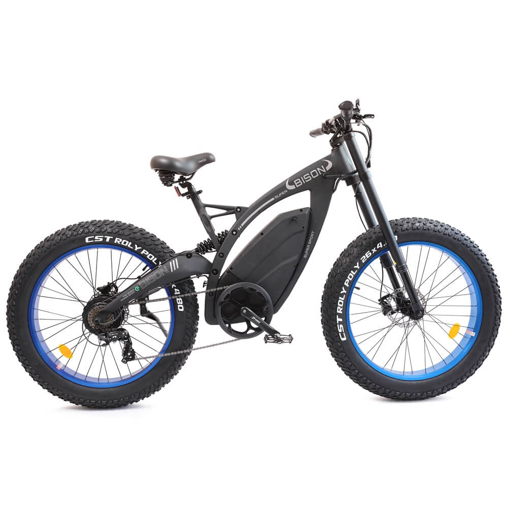 Ecotric Bison Big Fat Tire Electric Mountain Bike