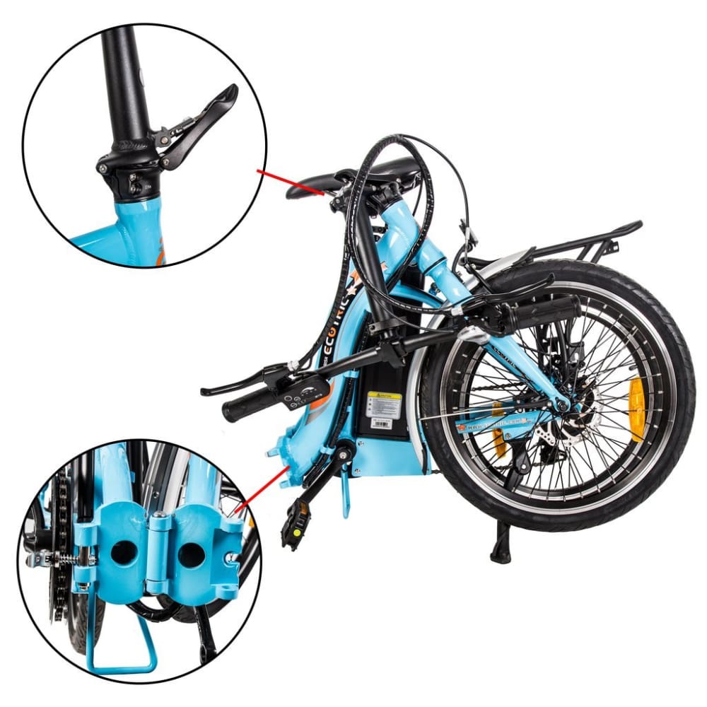 Folding Electric Bike Ecotric Starfish Womens Cruiser 350W 36V - electric bike